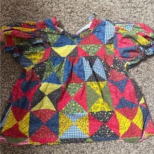 Doen Multicolor Patchwork Blouse
